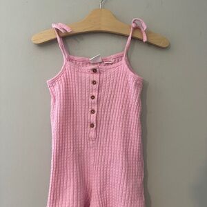 $23 ADD ON Zara romper pink dress ribbed 3-4Y cotton‎ on kids baby gap h&m